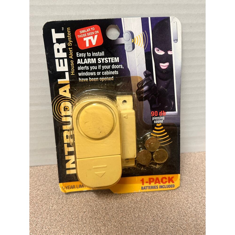 Intruder INTRUD Alert Alarm Portable New & Easy to Install Batteries Included